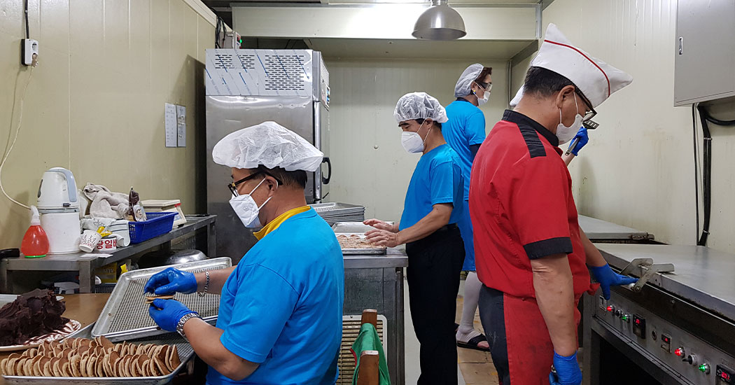 우리밀 빵 생산실2